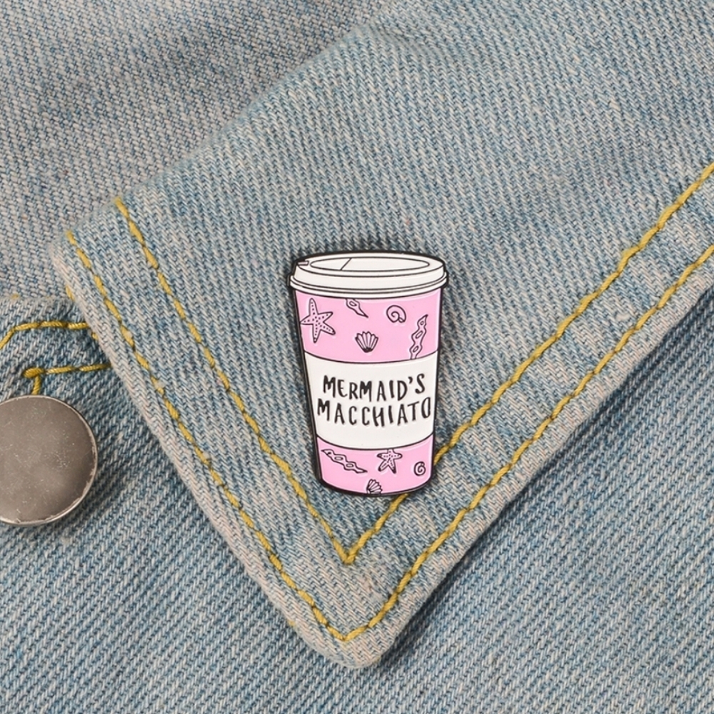 Mermaid's favorite drink pin